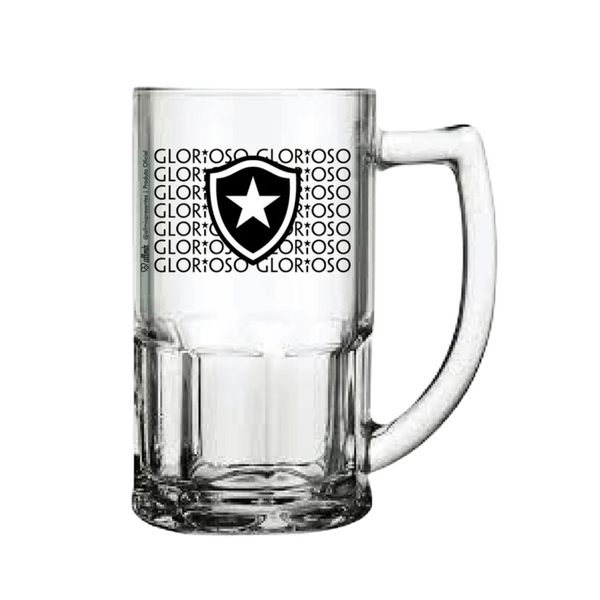 Caneca de Chopp Oficial Fogão 340ml - Vidro com Caixa Presente